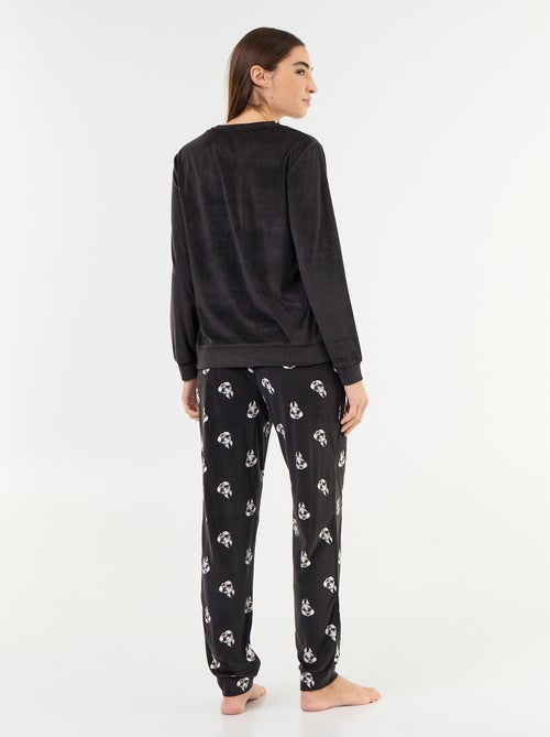 Lange pyjama met 'Disney'-print - 2-delig - Kiabi
