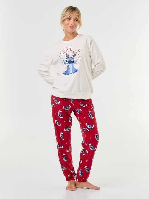 Lange pyjama met 'Disney'-print - 2-delig - Kiabi