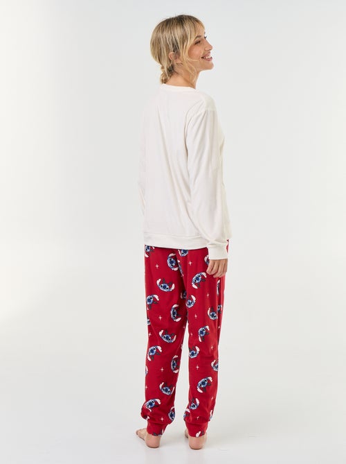 Lange pyjama met 'Disney'-print - 2-delig - Kiabi