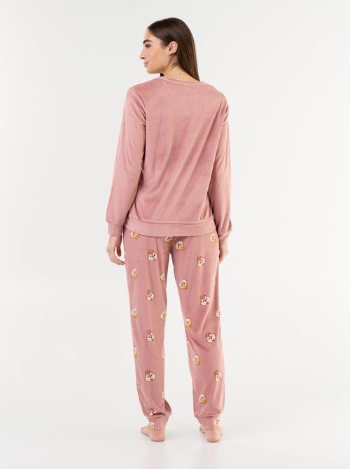 Lange pyjama met 'Disney'-print - 2-delig - Kiabi