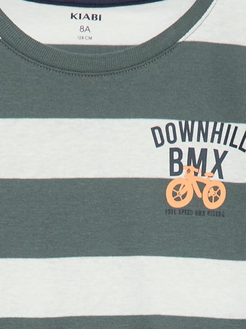 Lange pyjama met print - 2-delig - Kiabi