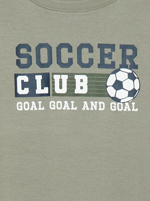 Lange pyjama met print - 2-delig - Kiabi