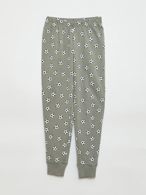 Lange pyjama met print - 2-delig - Kiabi