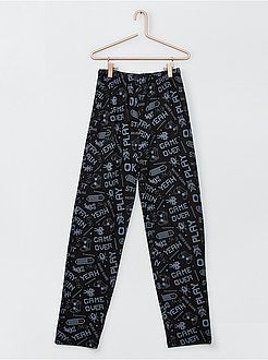 Lange pyjama met print - Kiabi