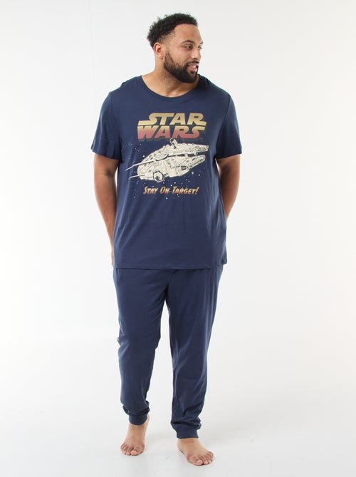 Lange pyjama met print 'Star Wars' - 2-delig - Kiabi