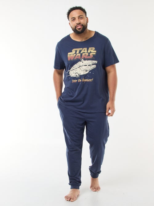 Lange pyjama met print 'Star Wars' - 2-delig - Kiabi