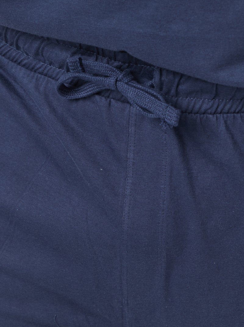 Lange pyjama met print 'Star Wars' - 2-delig Blauw - Kiabi