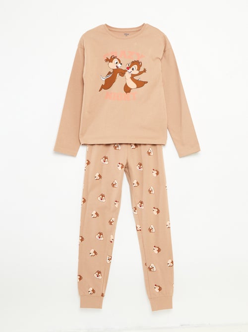 Lange pyjama met T-shirt + broek 'Disney' - 2-delig - Kiabi