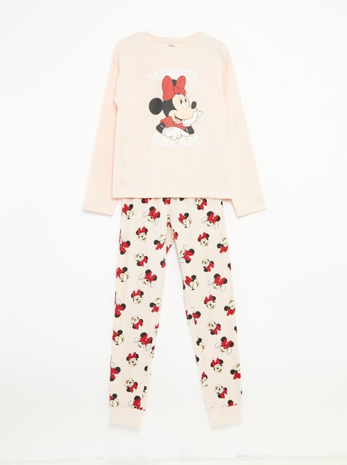 Lange pyjama met T-shirt + broek 'Disney' - 2-delig - Kiabi