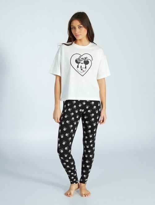 Lange pyjama 'Mickey' 2-delig - Kiabi