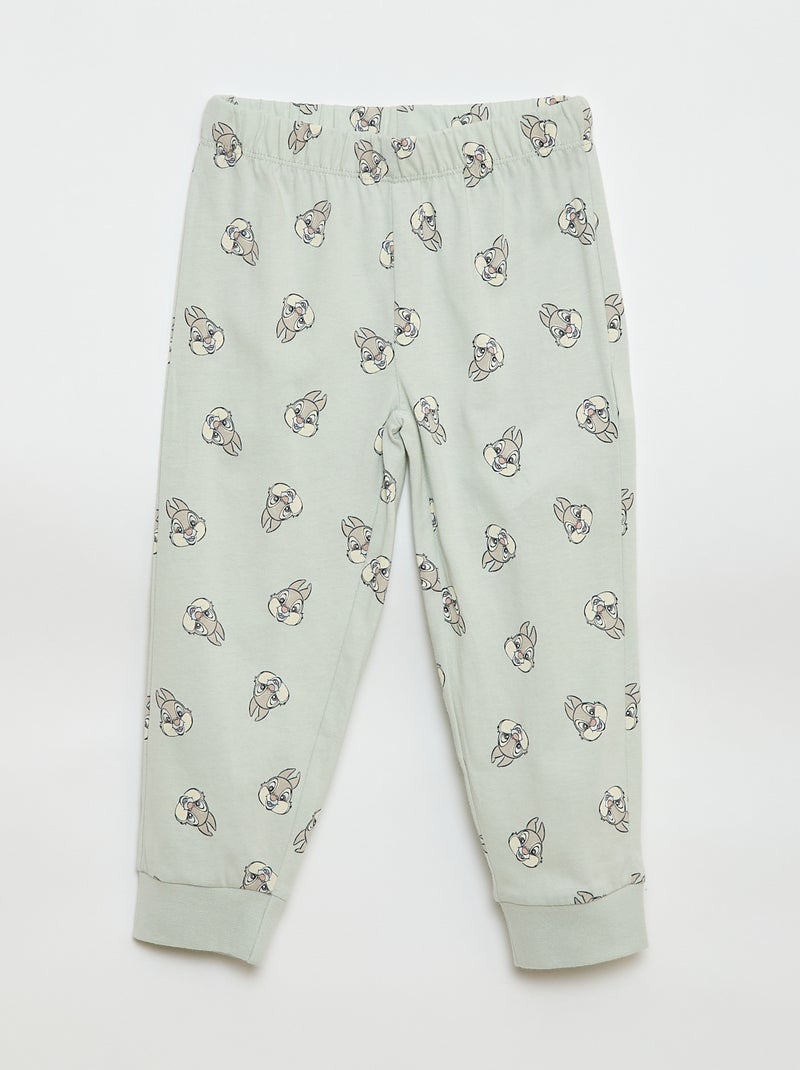 Lange pyjama 'Stampertje' 'Disney' - 2-delig Groen - Kiabi