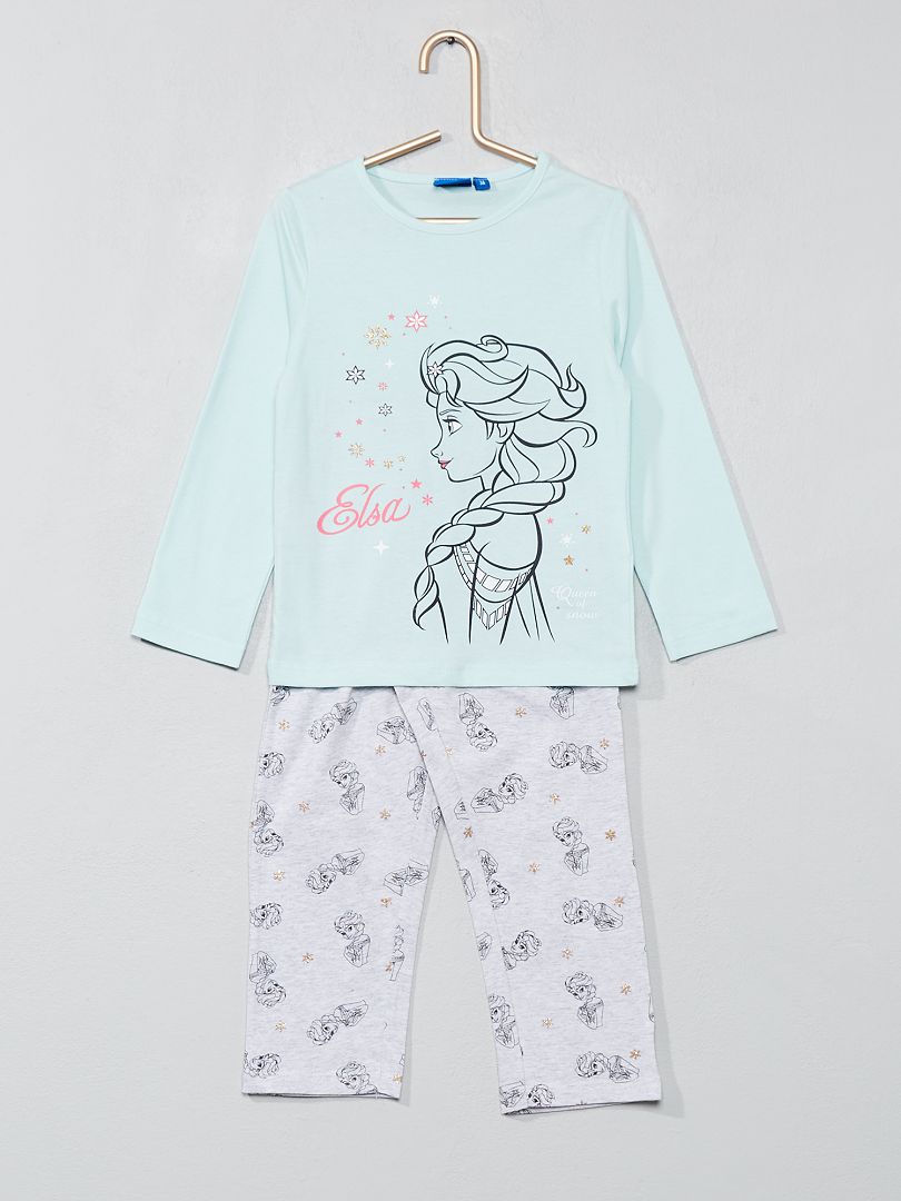 Lange pyjama van ‘Frozen’ BLAUW - Kiabi