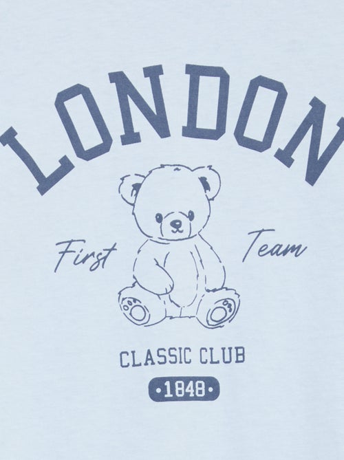 Lange pyjama van katoenen jerseytricot - 2-delig - Kiabi