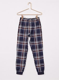 Lange pyjama van velours - Kiabi