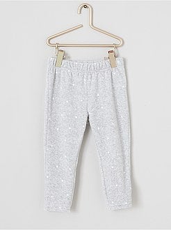 Lange pyjama van velours - Kiabi