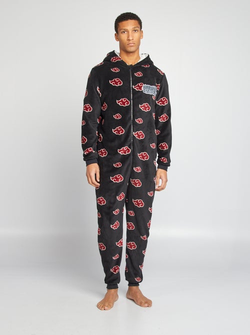 Lange pyjamapak van fleecestof met Naruto-print - Kiabi