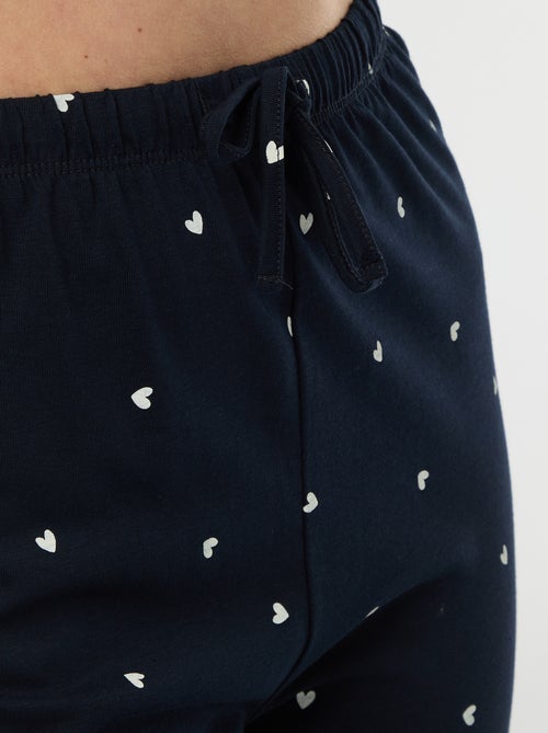 Lange pyjamaset - 2-delig - Kiabi