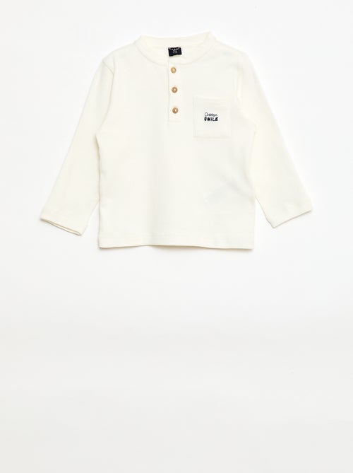 Lange pyjamaset - 2-delig - Kiabi