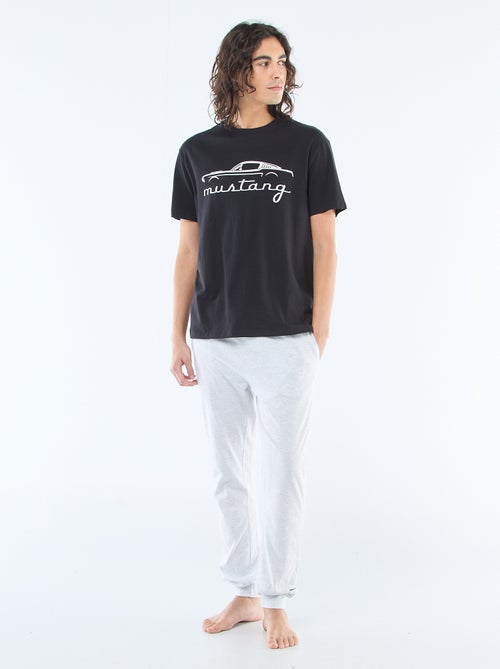 Lange pyjamaset 'Ford' - 2-delig - Kiabi