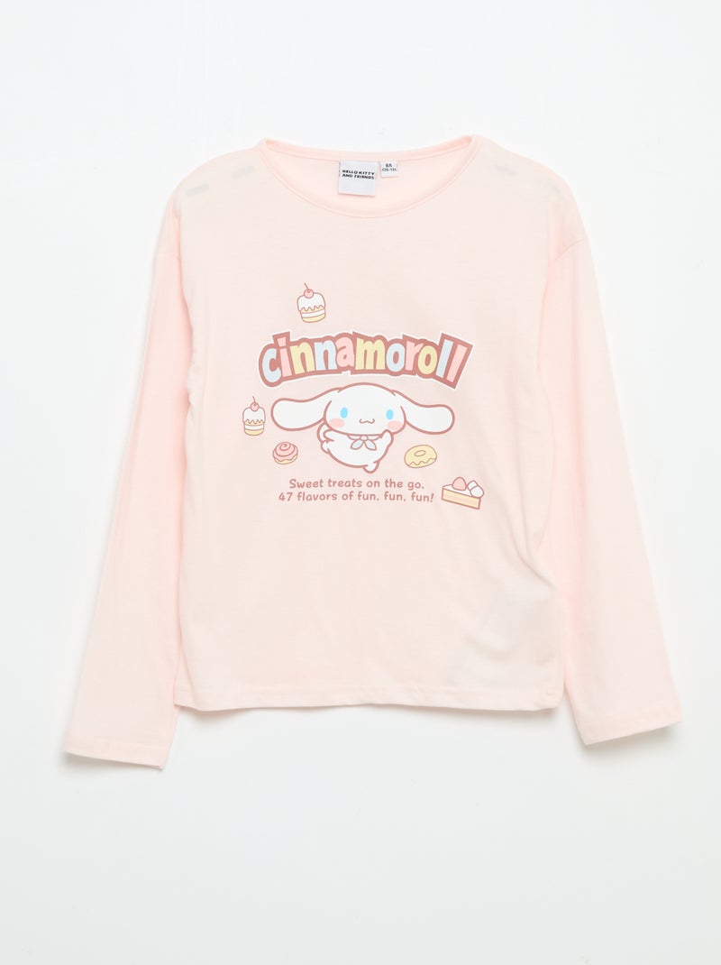 Lange pyjamaset 'Hello Kitty' - 2-delig Rose - Kiabi