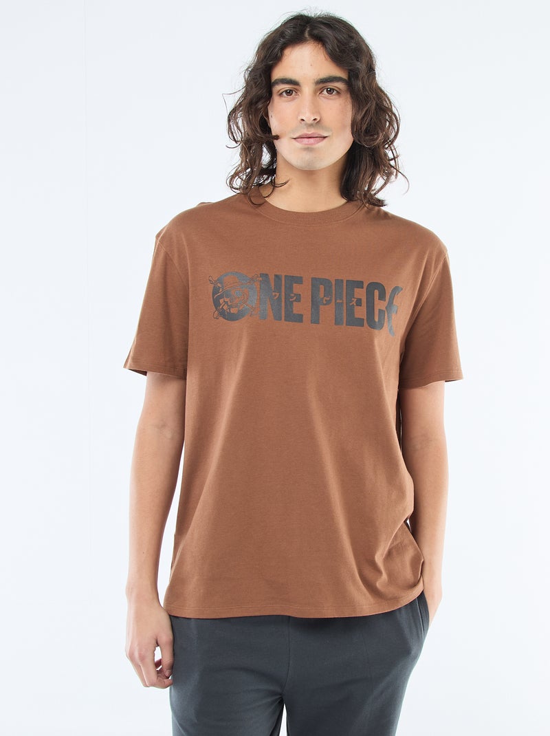 Lange pyjamaset 'One piece' - 2-delig Grijs - Kiabi