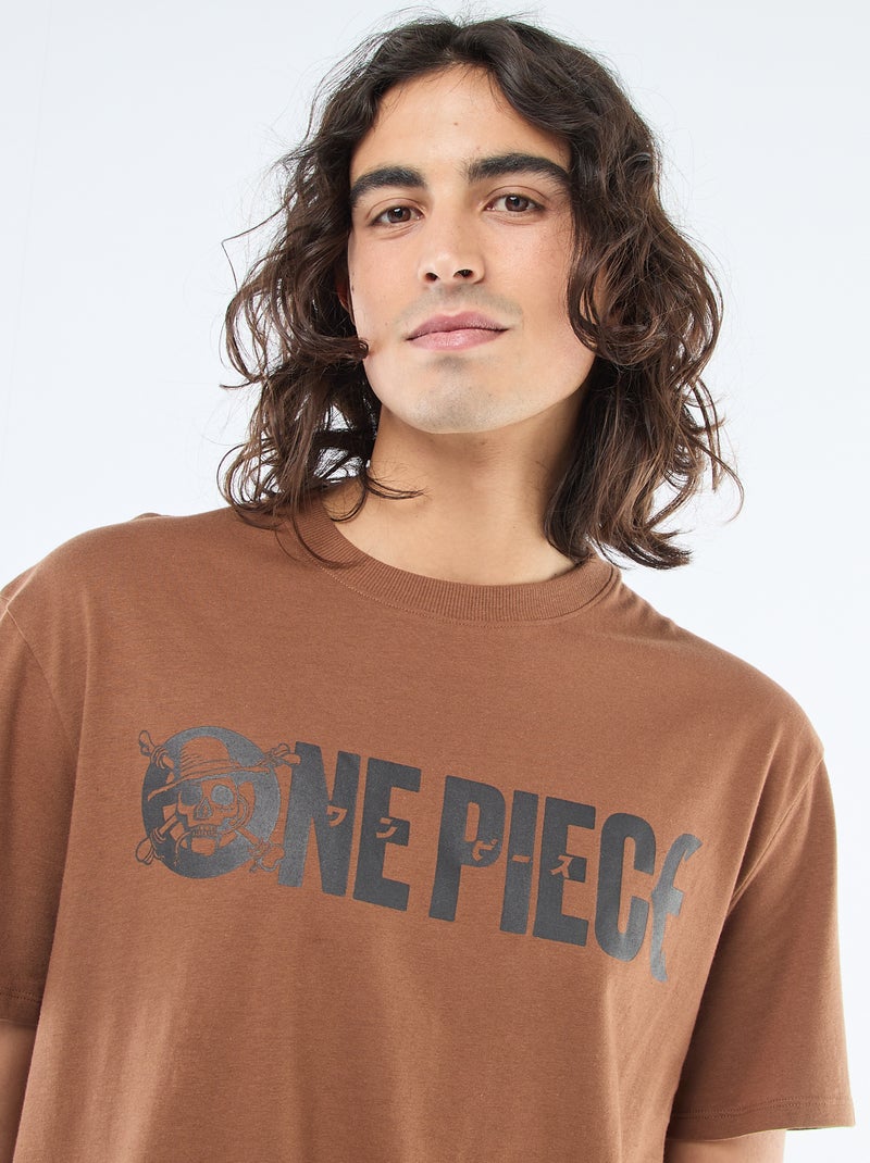 Lange pyjamaset 'One piece' - 2-delig Grijs - Kiabi