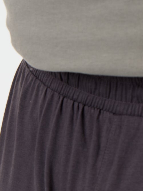 Lange pyjamaset T-shirt en broek - 2-delig - Kiabi