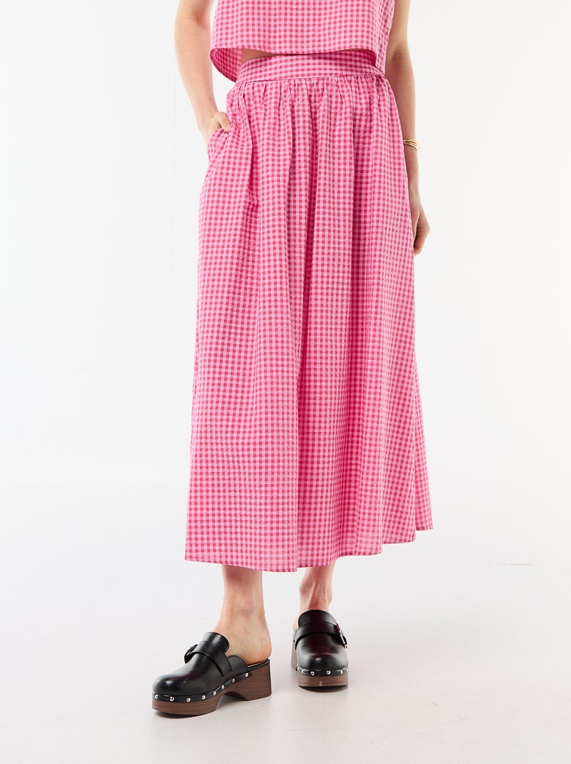 Lange rok Rose - Kiabi