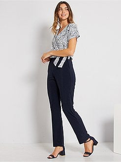 Lange soepele jumpsuit - Kiabi