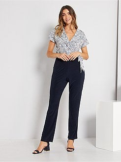 Lange soepele jumpsuit - Kiabi