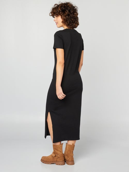 Lange T-shirtjurk - Kiabi