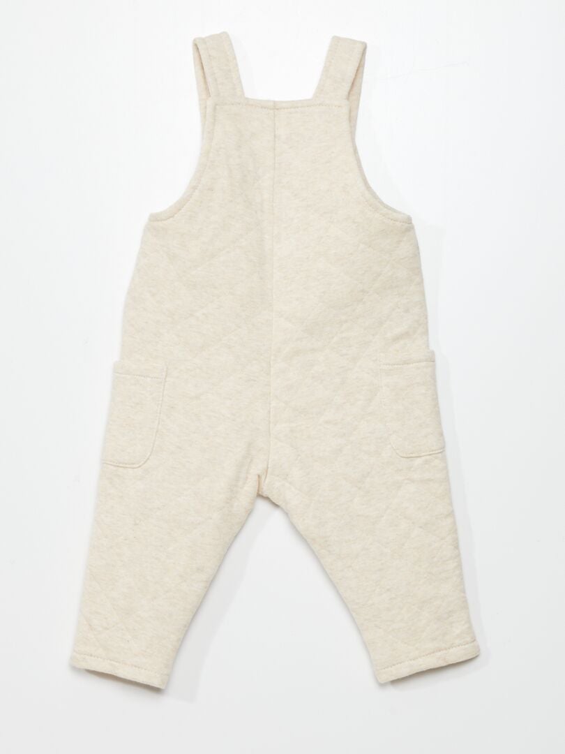 Lange tuinbroek L_BEIGE - Kiabi