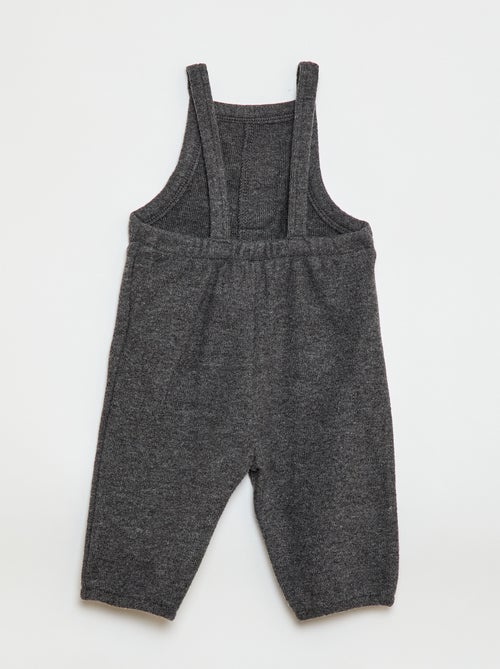 Lange tuinbroek van zachte tricot - Kiabi