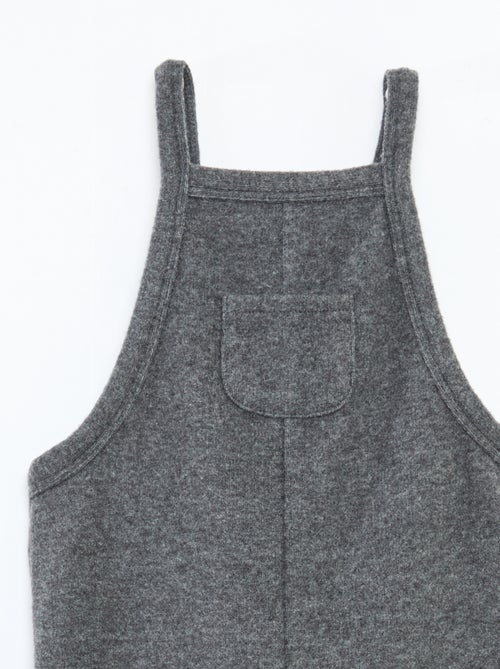 Lange tuinbroek van zachte tricot - Kiabi