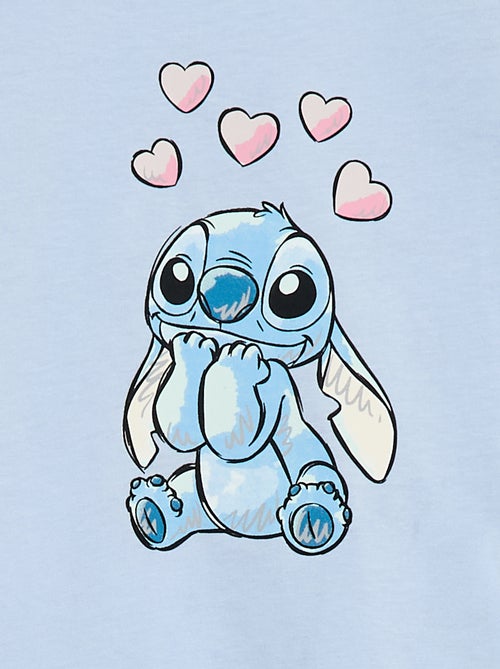 Lange, tweedelige Disney-pyjama met Stitch-print - 2-delig - Kiabi