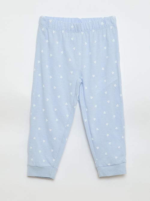 Lange, tweedelige Disney-pyjama met Stitch-print - 2-delig - Kiabi