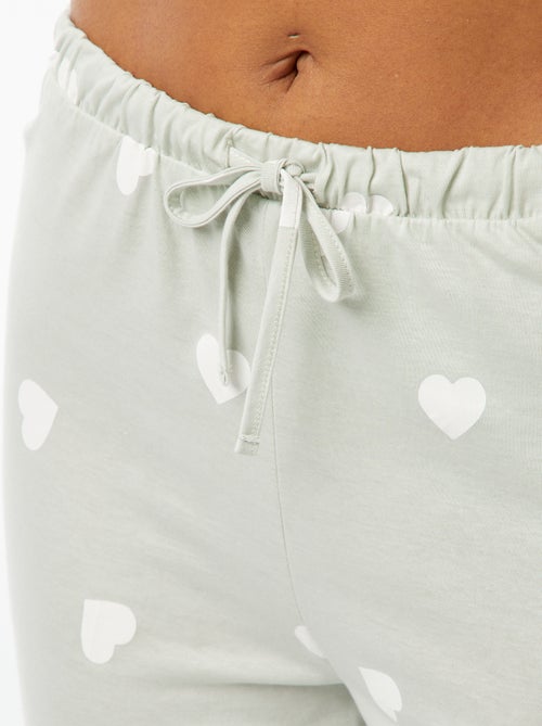 Lange, tweedelige pyjama - 2-delig - Kiabi