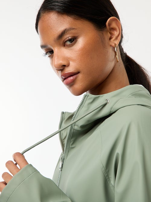 Lange, waterafstotende parka met capuchon - Kiabi