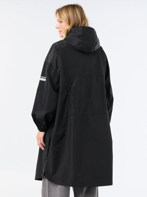 Lange waterafstotende parka met capuchon - Kiabi