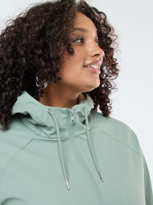 Lange, waterafstotende parka met reflecterende details - Kiabi