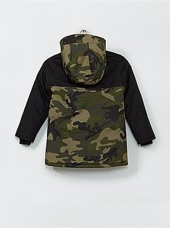 Lange waterdichte parka - Kiabi