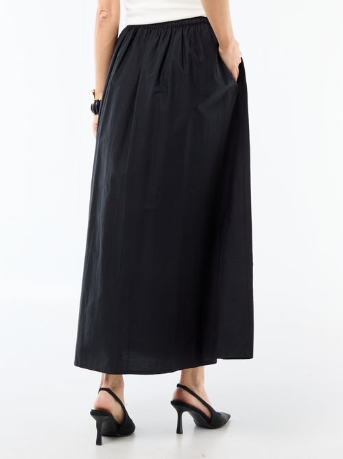 Lange, wijd uitlopende rok - Kiabi