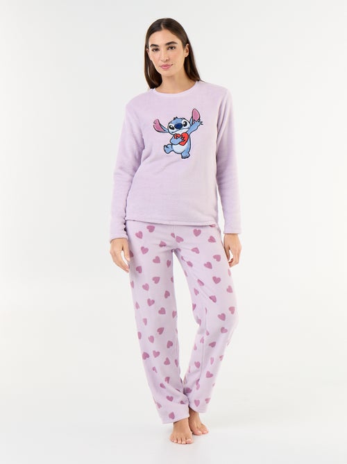 Lange 'Winnie' pyjama van Disney van fleece - 2-delig - Kiabi
