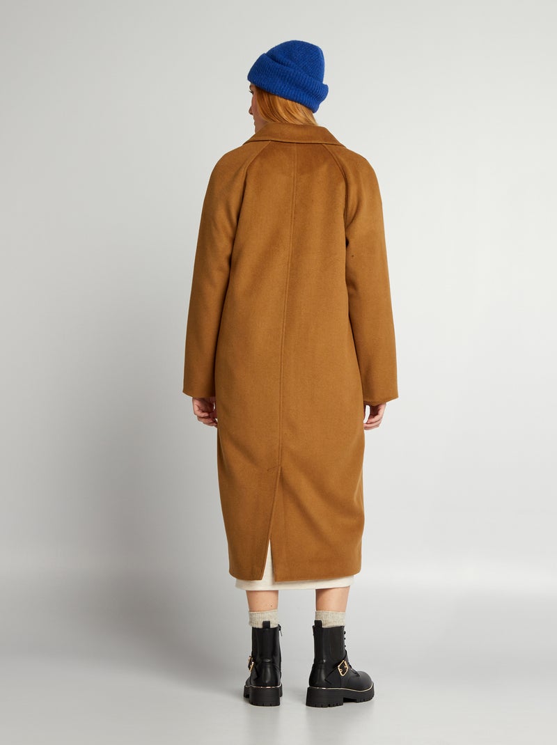 lange wollen jas dames