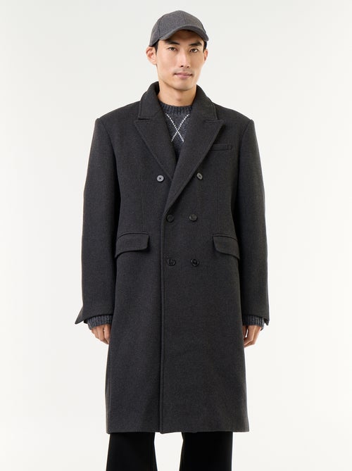 Lange wollook jas - Kiabi