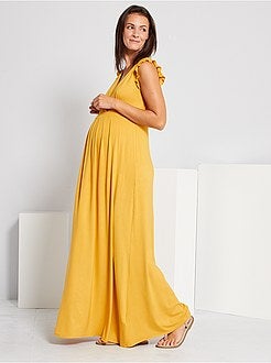 Lange zwangerschapsjurk - Kiabi