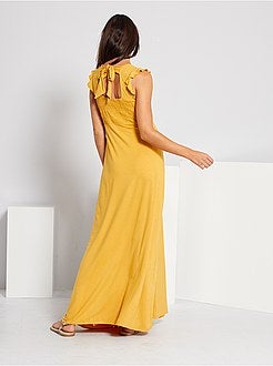 Lange zwangerschapsjurk - Kiabi