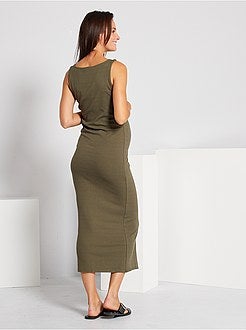 Lange zwangerschapsjurk - Kiabi