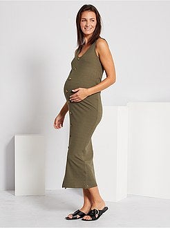 Lange zwangerschapsjurk - Kiabi