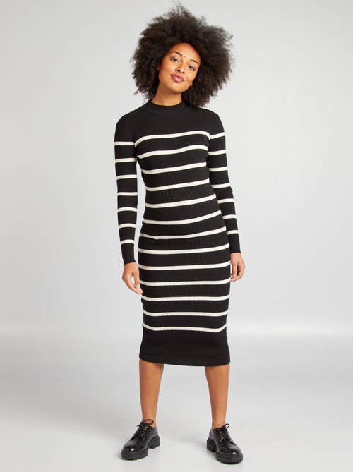 Lange zwangerschapsjurk - Kiabi